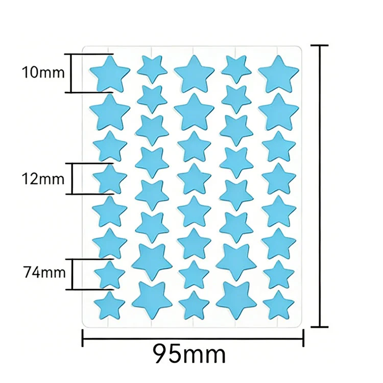 Симпатичные наклейки с прыщами