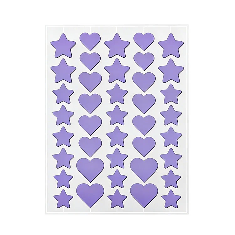 Симпатичные пластыри от прыщей со звездами для лечения